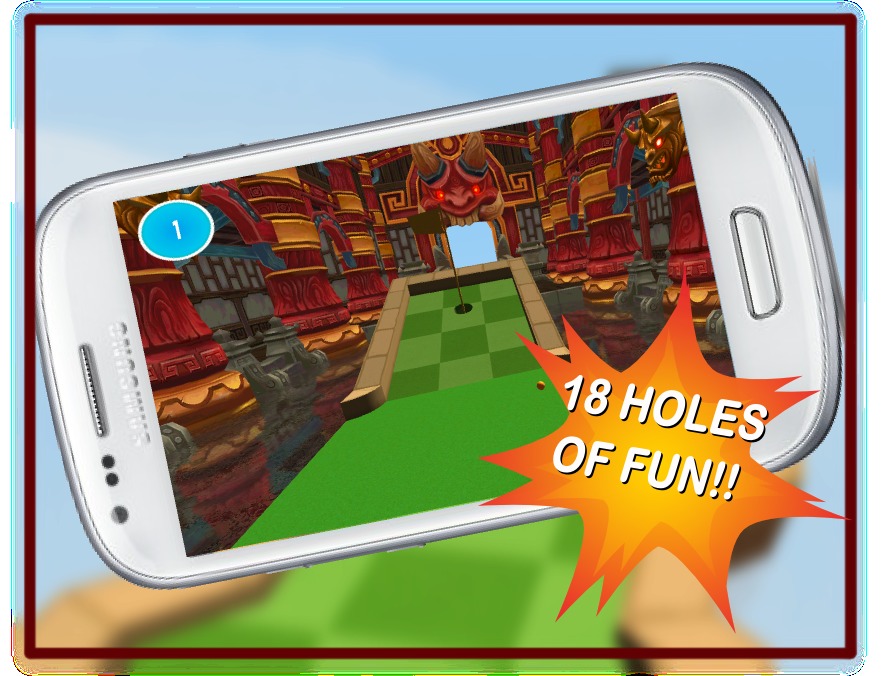 Putt Putt 3D: 蒂奇神庙儿童截图2