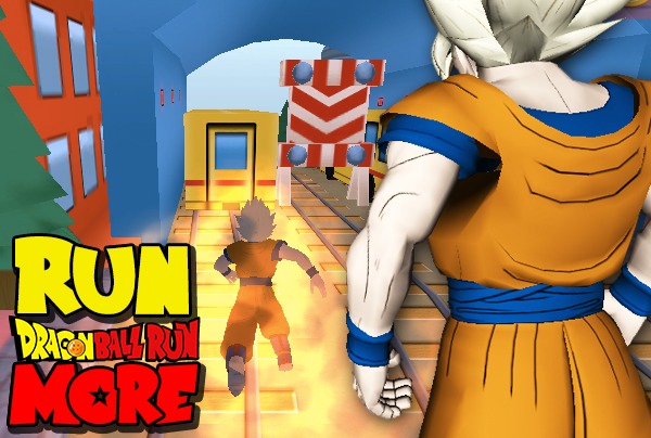 3D Goku Saiyan Dash Surfer Run截图2