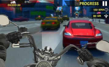 Highway Rider Moto Racer截图1