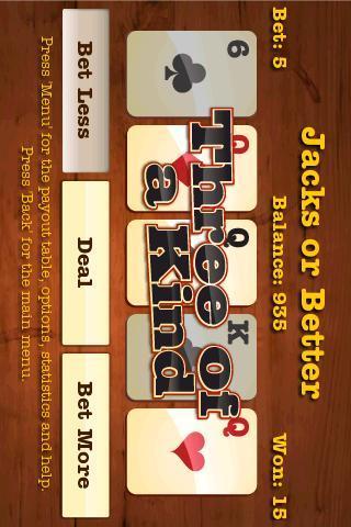 Wild West Video Poker Lite截图2