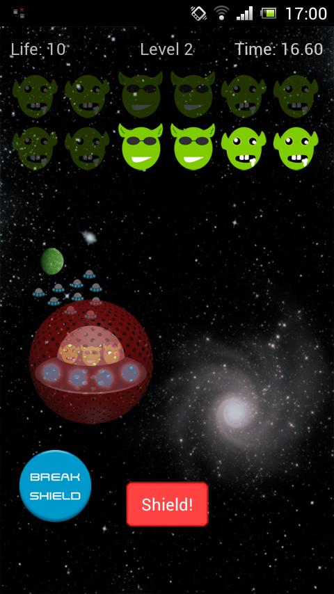 Green Aliens Attack截图2