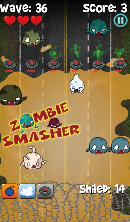 粉碎机僵尸 Zombie Smasher截图3