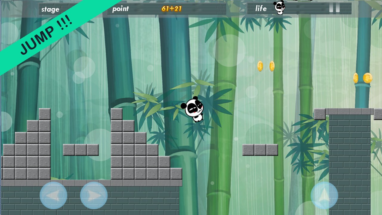 Jungle Panda Run HD截图5