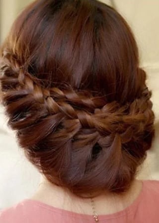 French Braid Hairstyle截图5