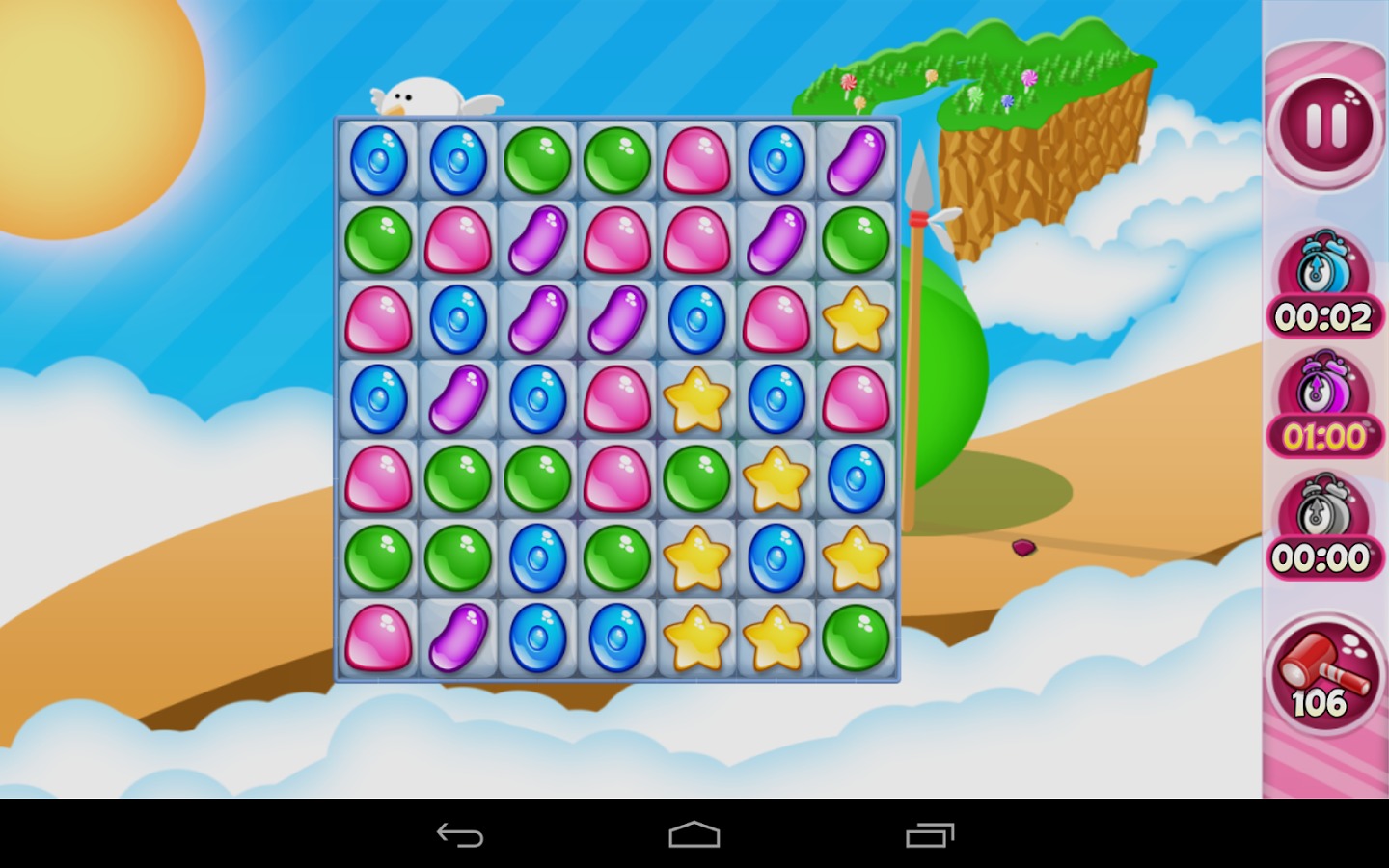 Candy Jewel World Match 3 Saga截图2