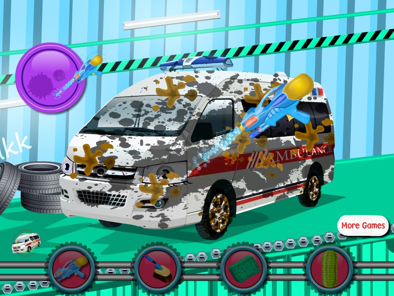 Ambulance Car Wash截图3