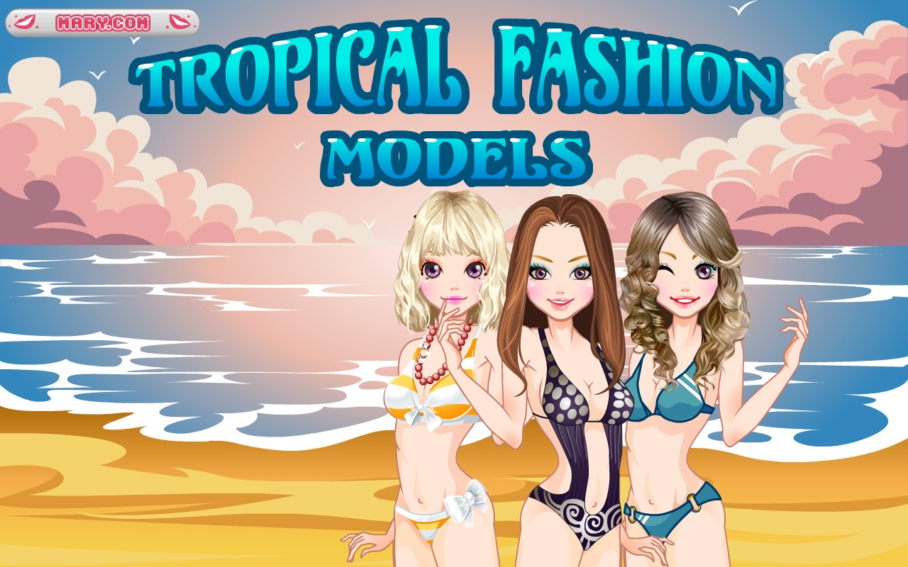 Tropical Fashion Models -免费截图1