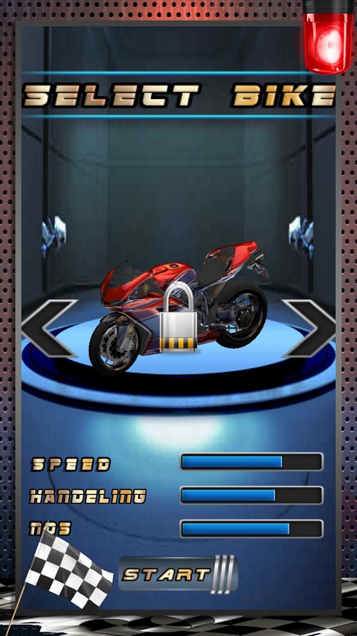 快速摩托赛车3D截图4