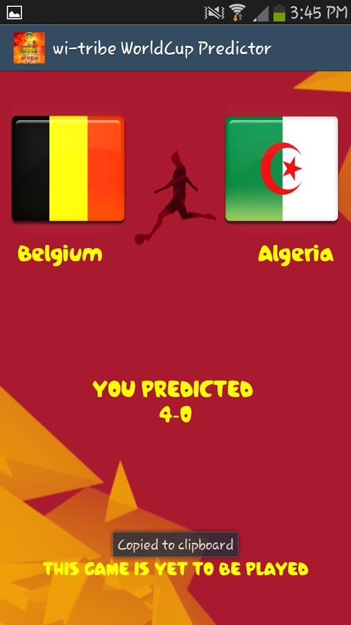 wi-tribe WorldCup Predictor截图3