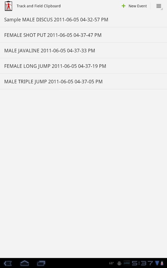 Track and Field Clipboard截图2