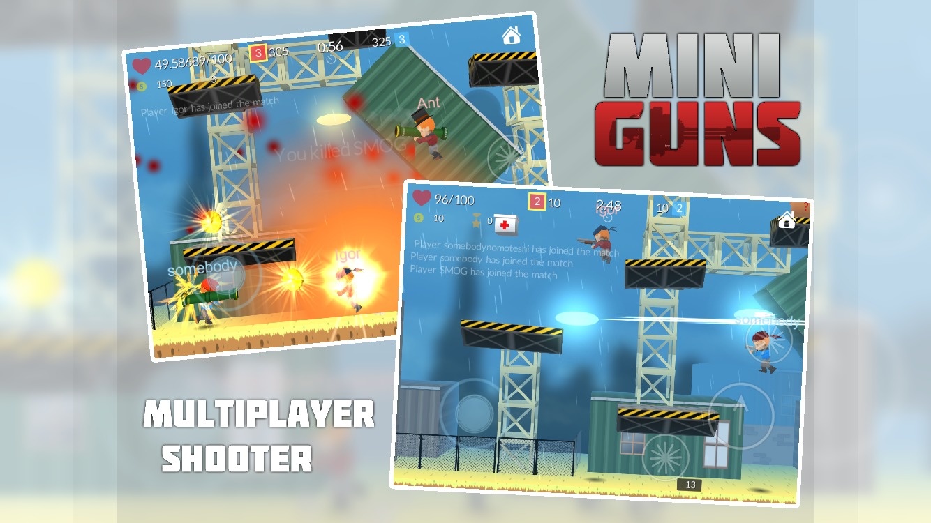 MINI GUNS: Online Shooter截图2