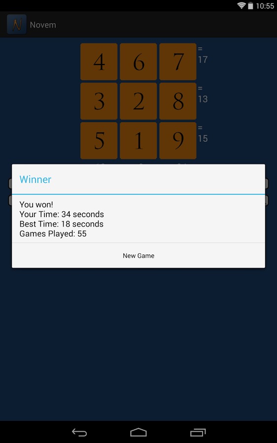 Novem: A Number Puzzle Game截图4