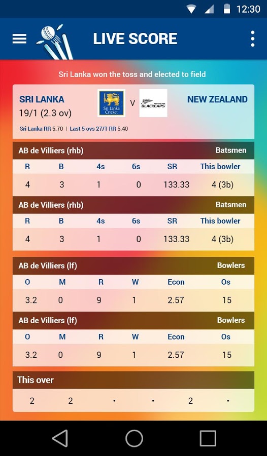 ICC World Cup 2015 Live by CIT截图5