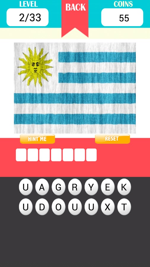 Flags of america guess word截图5