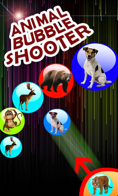 Angry Animal Bubble Shooter截图5