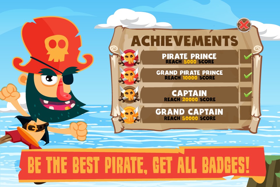 Pirate Hop Saga: Coin Raider截图5