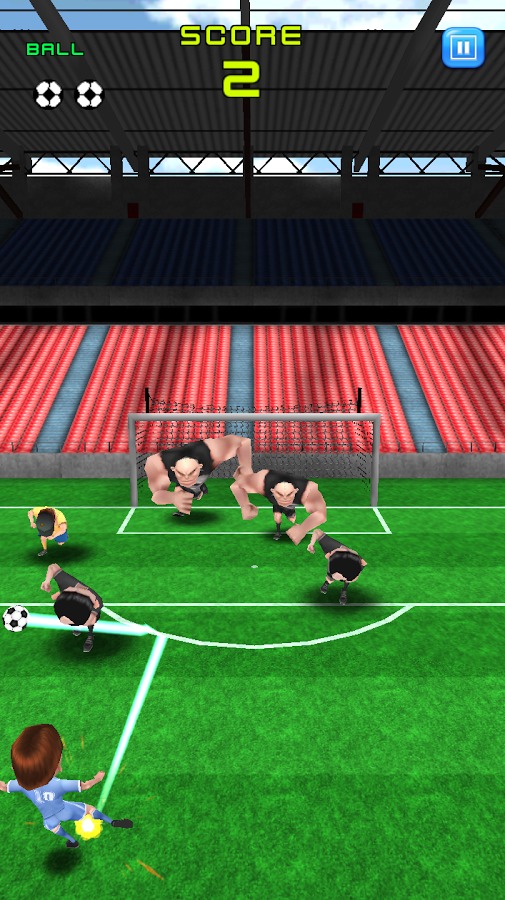 Cartoon Flick Soccer-free kick截图4