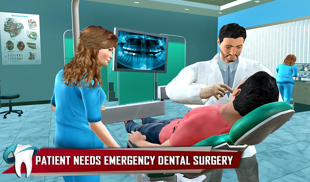 牙医手术ER紧急医生医院游戏截图2