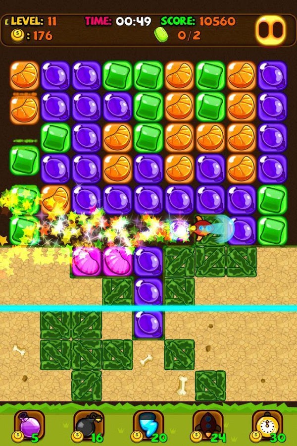 Candy Digger Heroes截图1