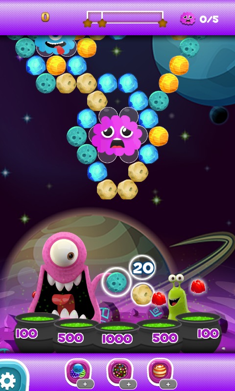 Alien Blaster: Bubble Shooter截图2