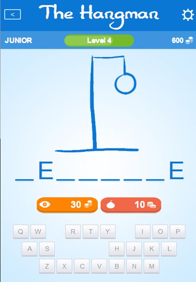 Hangman in English截图2