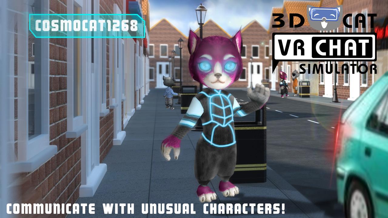 VR聊天3D猫模拟器截图2