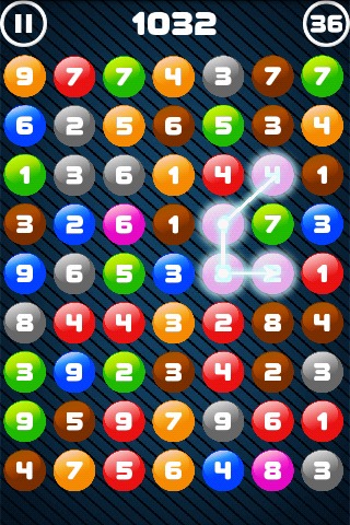 Math Balls. Number game截图2