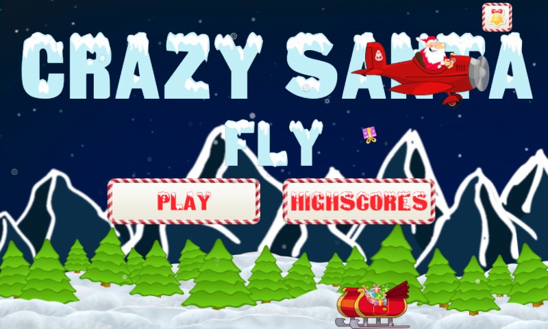 Crazy Santa Fly截图1