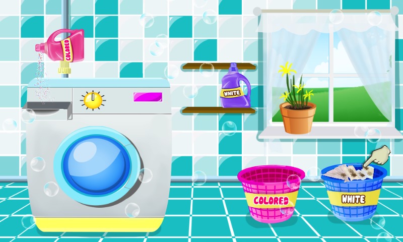 Kids Laundry Wash & Clean Up截图3