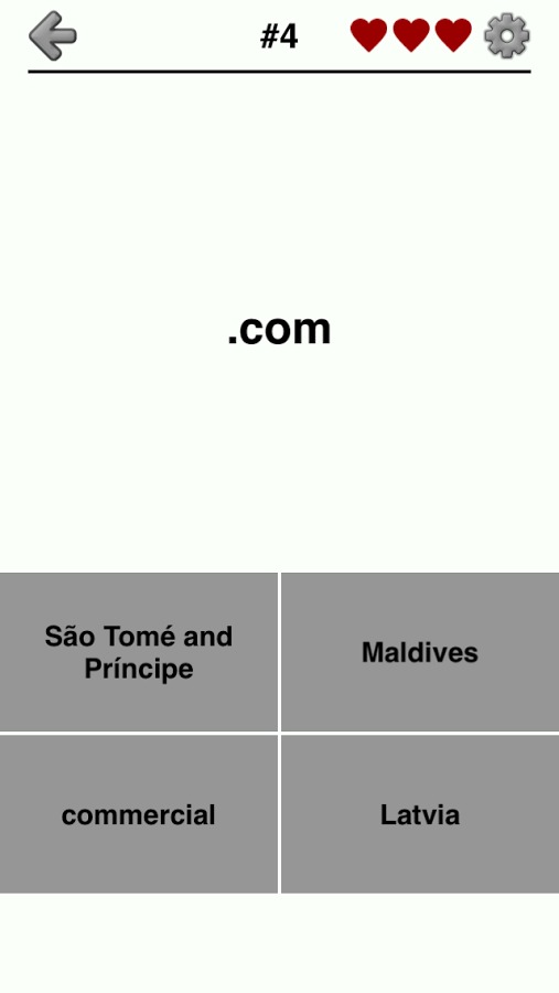 Top-Level Domain Names Quiz截图4