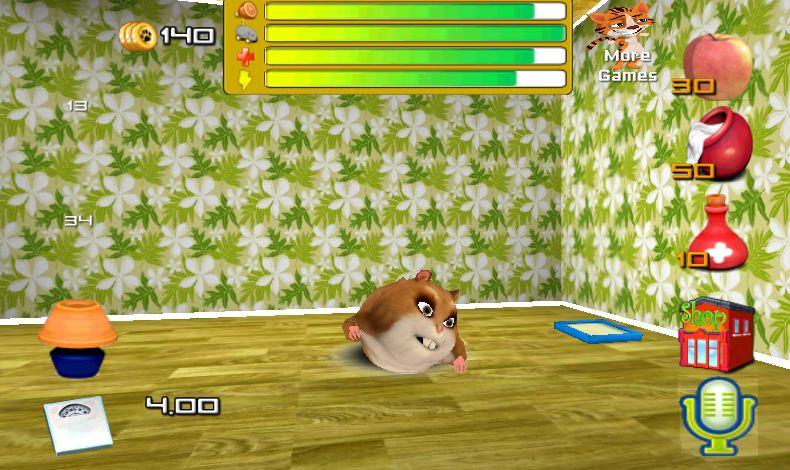 Pet talking friend hamster截图4