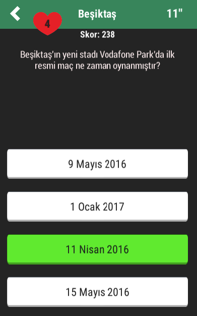 Gerçek Taraftar Testi截图4