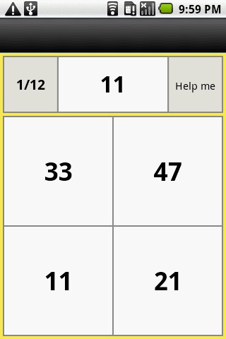 48 numbers random memory截图1