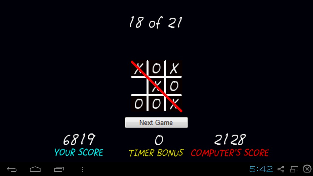 Tic-Tac-Toe Challenge截图2