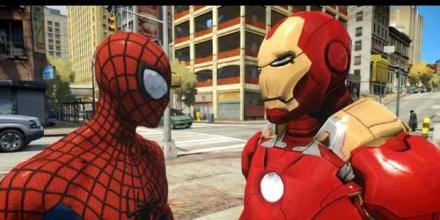 Spiderman vs Iron Man 3D Adventures截图2