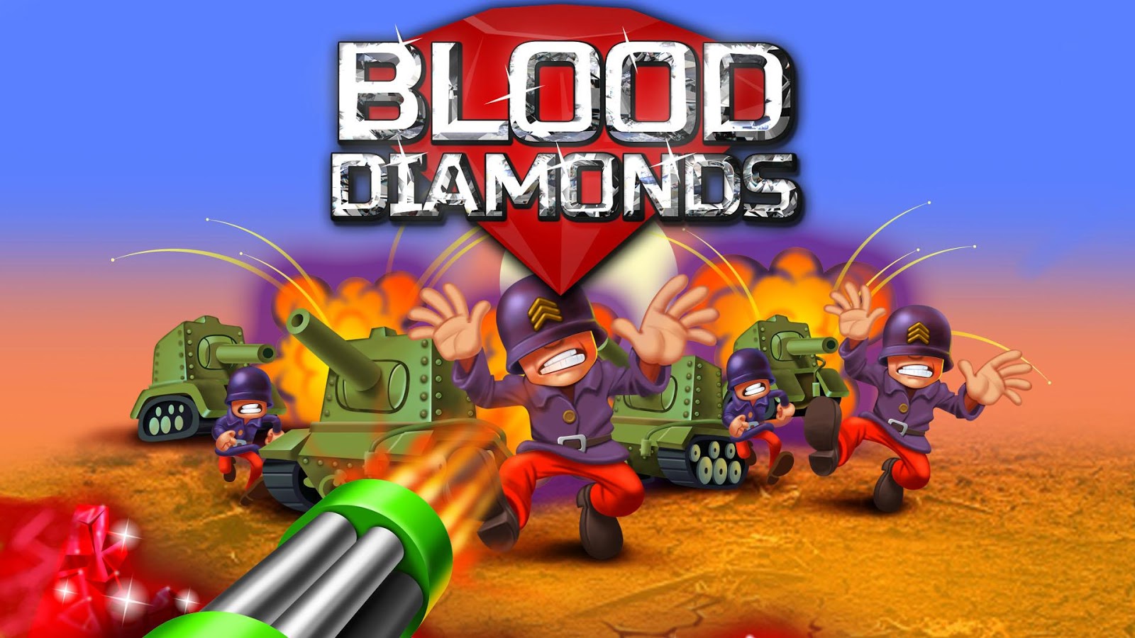 Blood Diamonds: Base Defense截图1