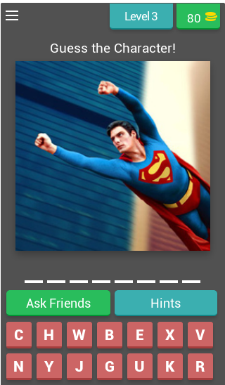 Superheroes Quizz截图4