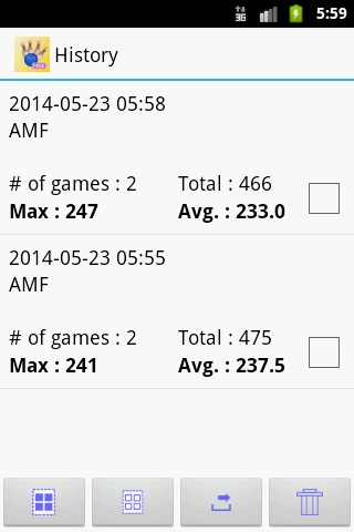 My Bowling Scoreboard FREE截图4