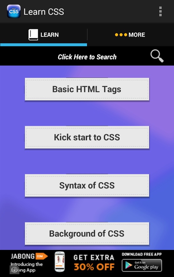 Learn CSS - Quick CSS Tutorial截图2