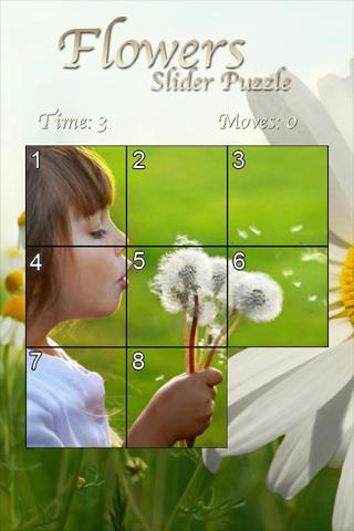 Flowers Puzzle截图1