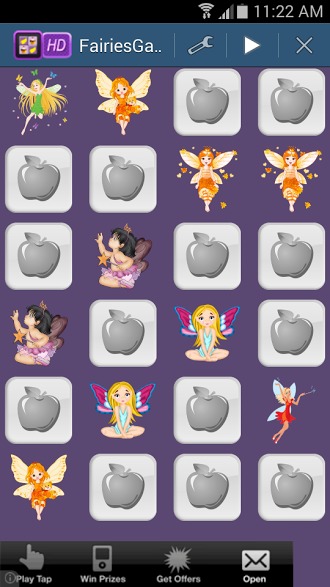 Fairies Memory Game For Kids截图2