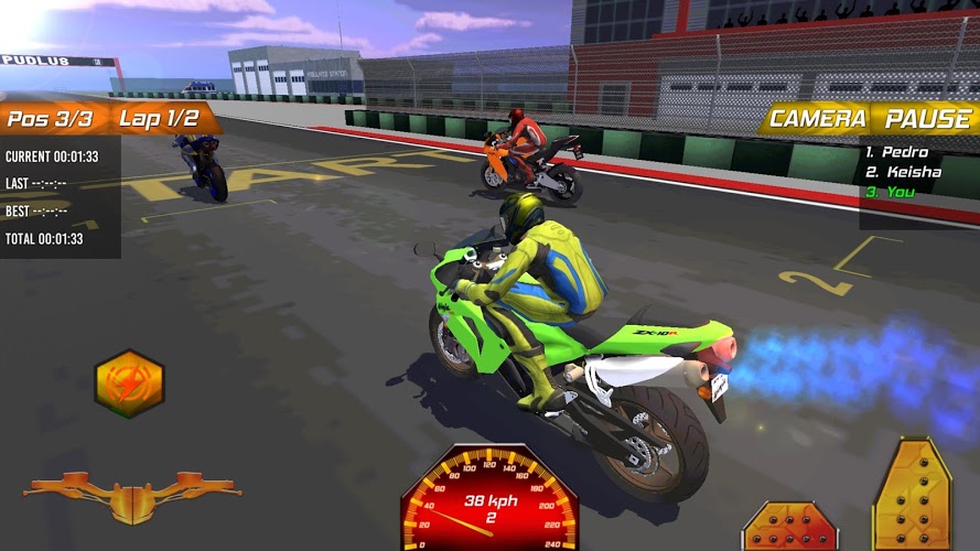 Motorcycle Rider Race截图2