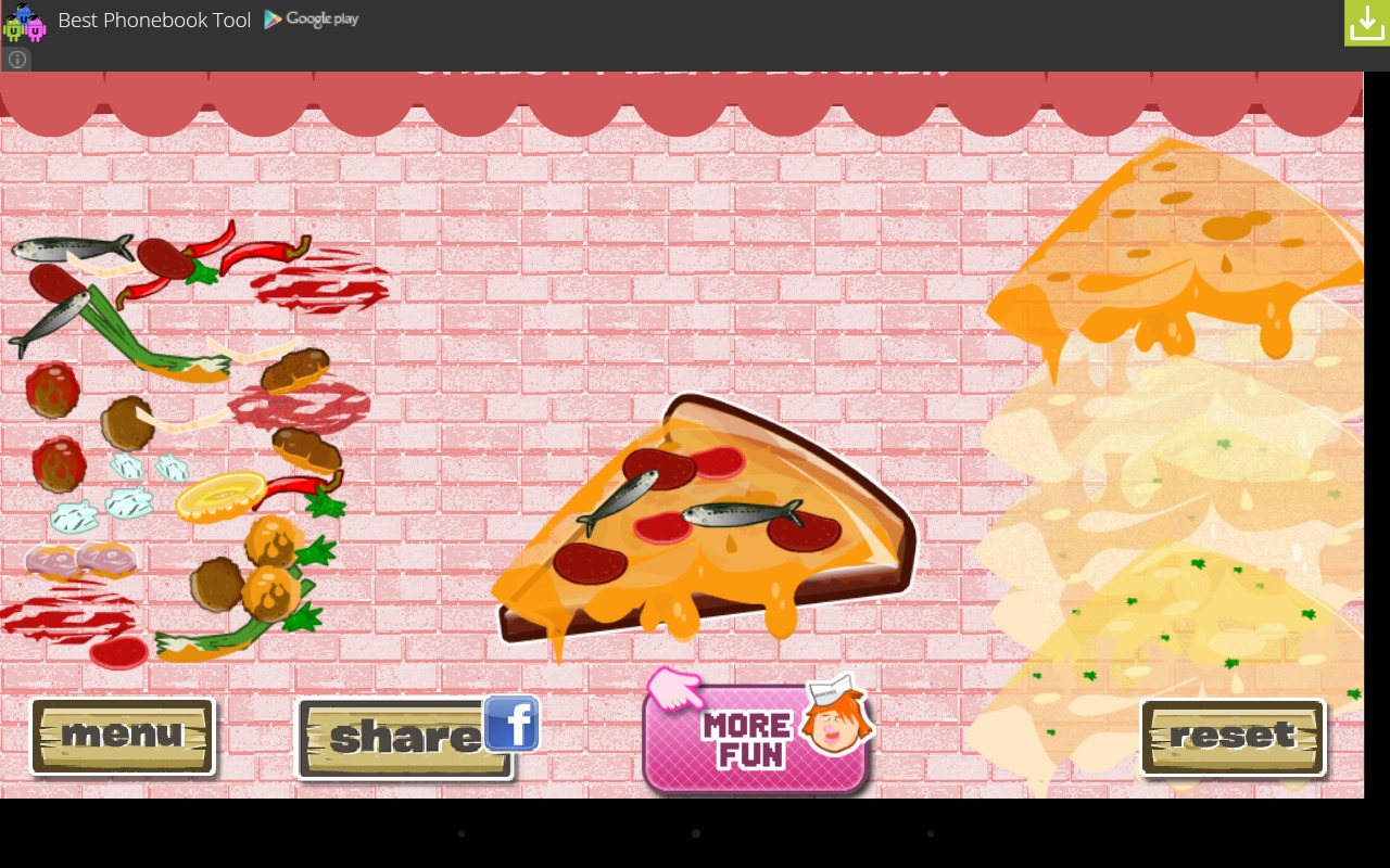 Cheesy Pizza Designer截图4