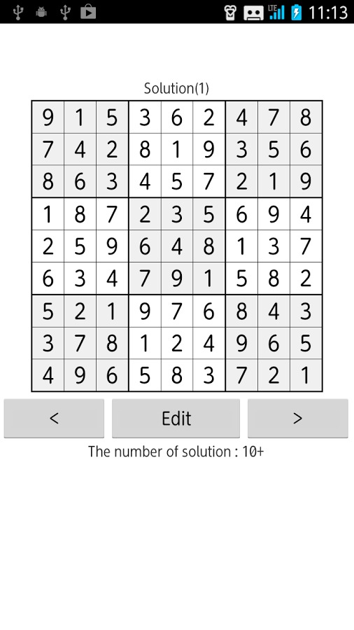 Sudoku Solver Multi Solutions截图4