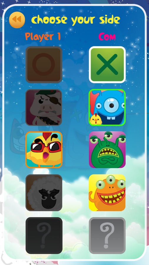 Alien&Chicks: OX (Tic Tac Toe)截图3