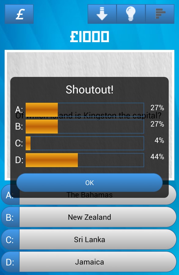 Brain Storm Millionaire Quiz截图5