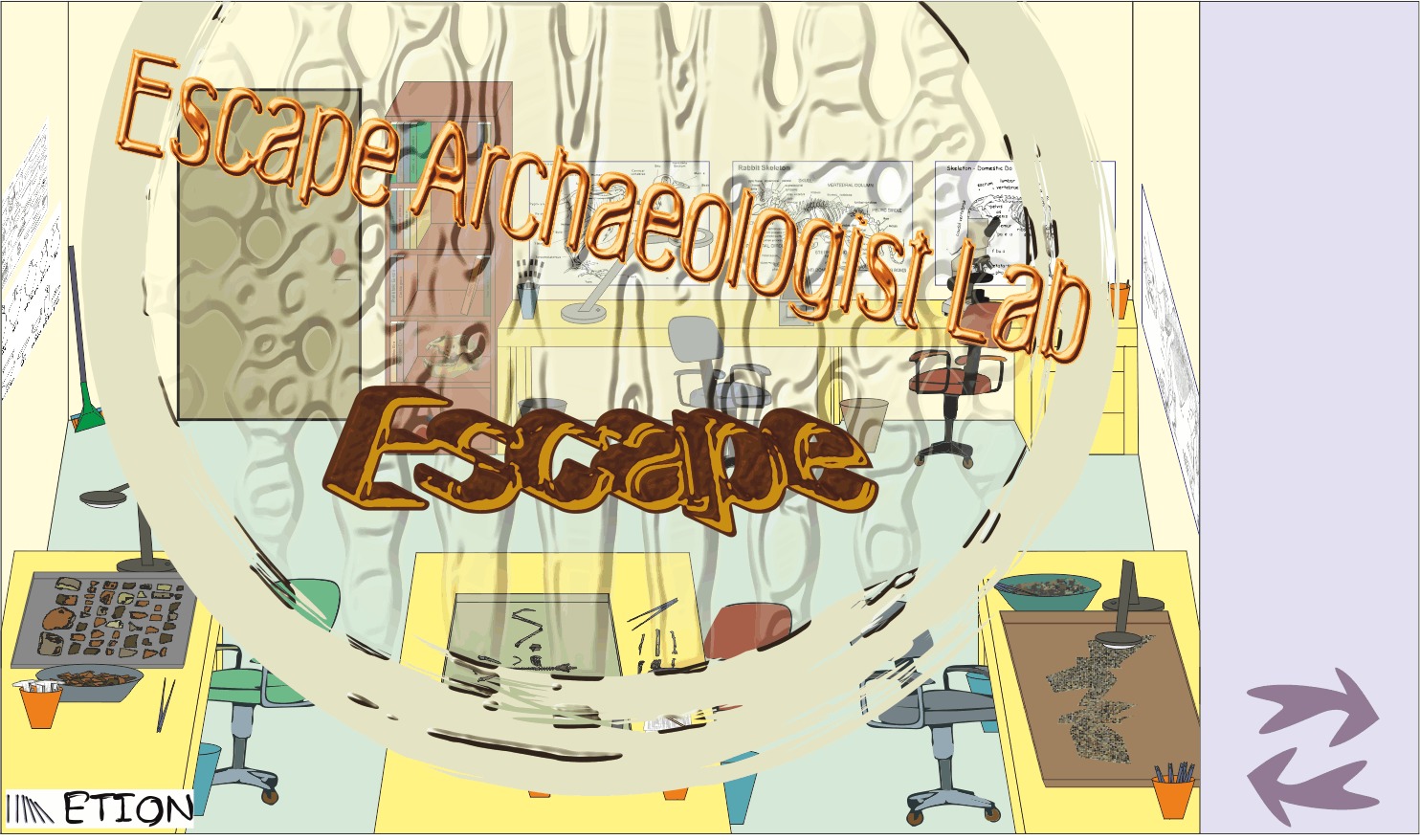 Escape Archaeologist Lab截图1