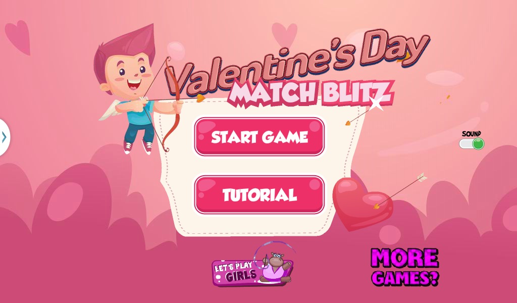 Valentine's Day Match Blitz截图1