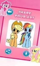 my coloring Little pony MLP Unicorn截图1