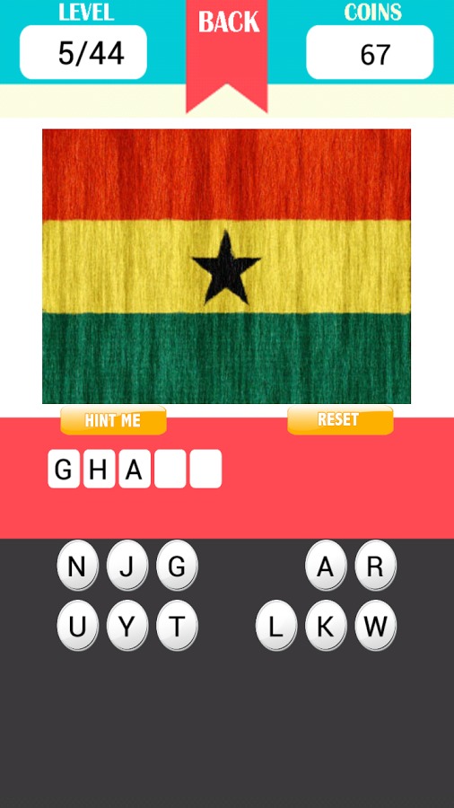 Flags of africa guess word截图4